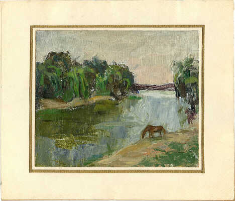 Баланова Клавдия Ерофеевна. Пейзаж 